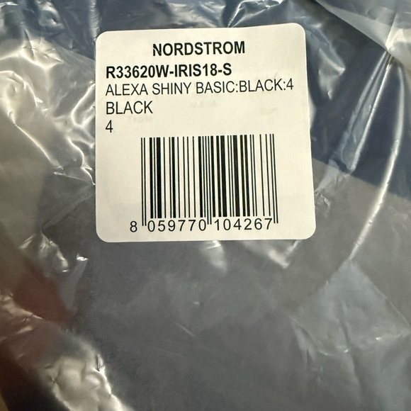 Save The Duck Womens Black Hooded Water Resistant Shiny Puffer Jacket Sz L New - Picture 8 of 15